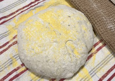 No-knead bread dough